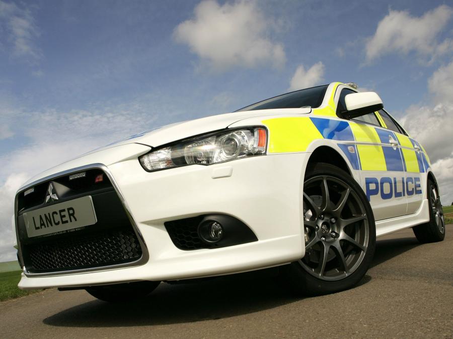  Mitsubishi Lancer Sportback UK Police Car 2009 года  (фото 9 из 11)